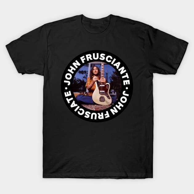 John Frusciante Design T-Shirt by Strymon Art